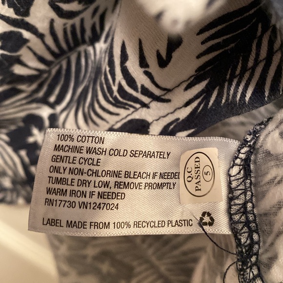 Brand New Goodfellow & Co Navy/White Knit Button Down Shirt…size S - Picture 4 of 6